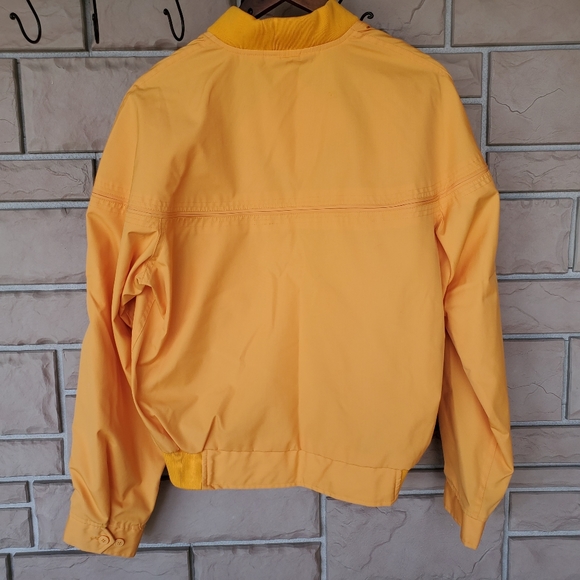 Turtle Bay Jacket Yellow Size Large Vintage - Picture 8 of 8